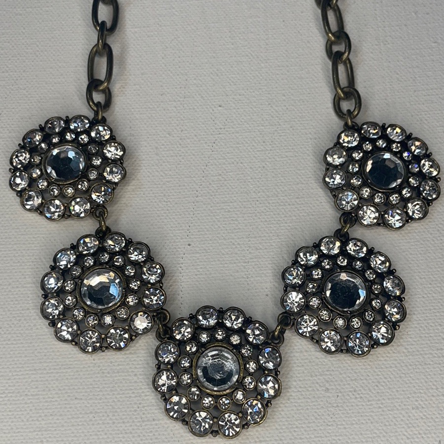 Circle Statement Necklace 30$